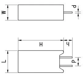 Vertical Ceramic Wirewound Resistor